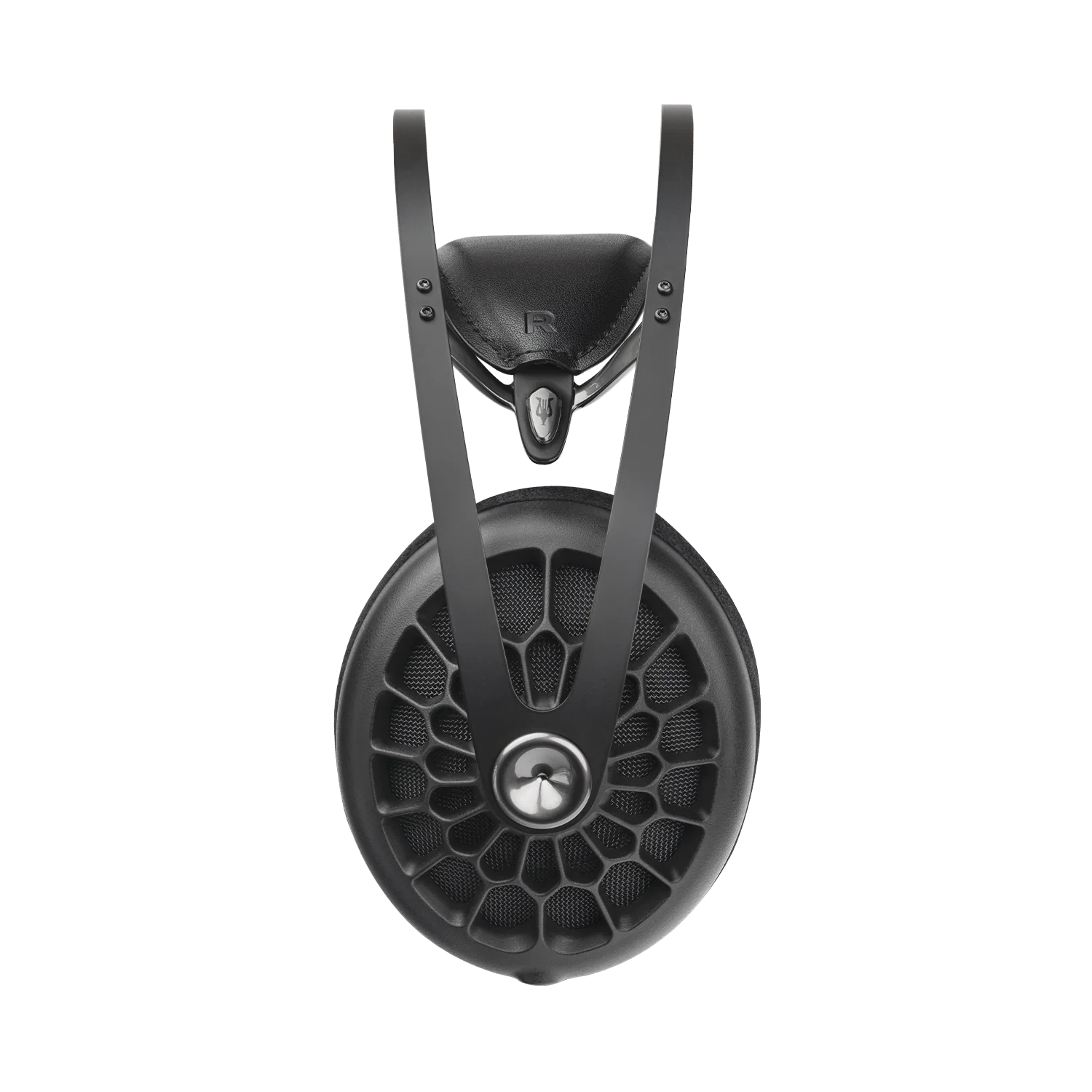 Meze Audio 109 PRO best open back audiophile headphones lateral view with headband and sculpted earcup