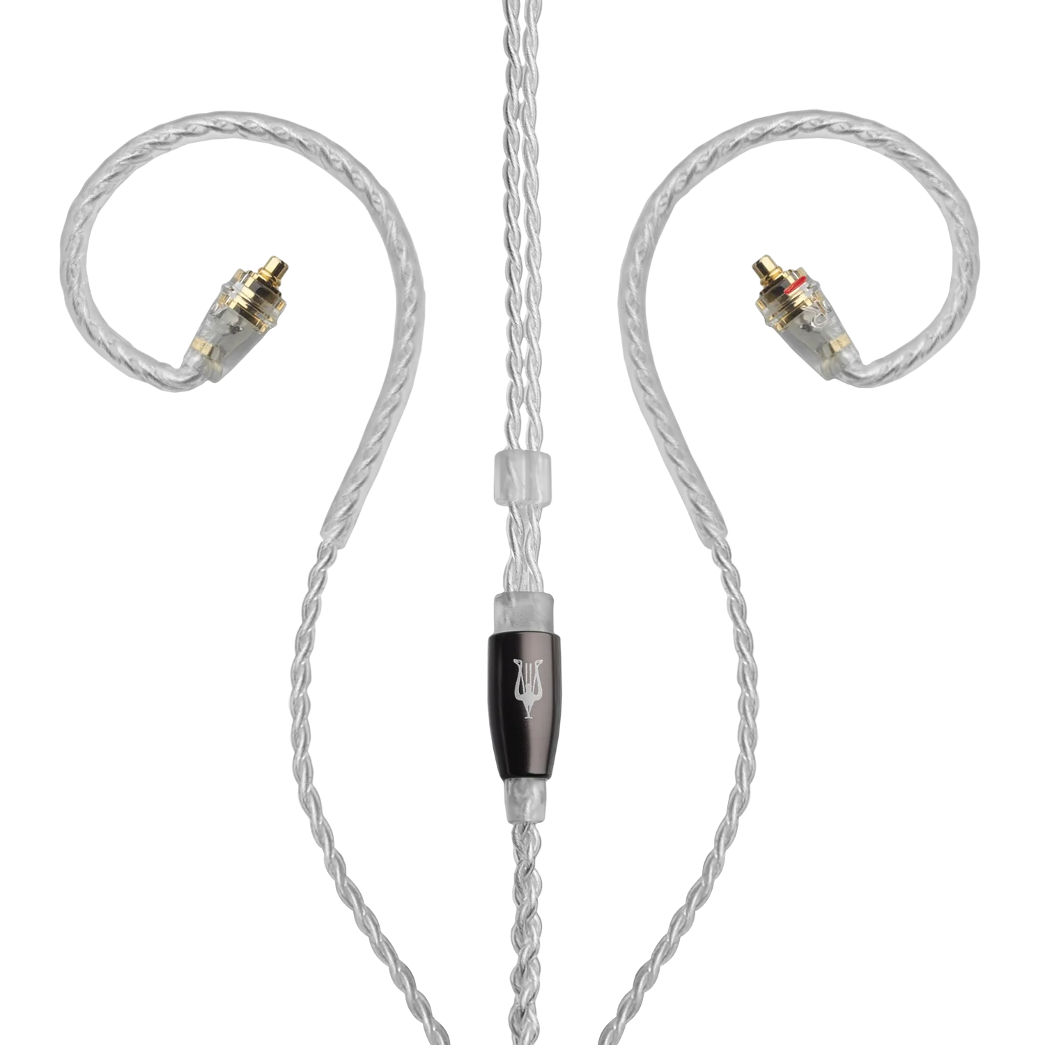 Meze Audio MMCX SILVER-PLATED UPGRADE CABLE - High-Quality Audiophile Cable for Enhanced Sound Performance for IEMs